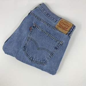 LEVIS 505  Men's‎ 40 x 32, Regular Straight, Medium-Dark Blue, JEANS,